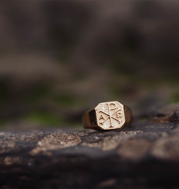 ChiRho, Vermeil Gold