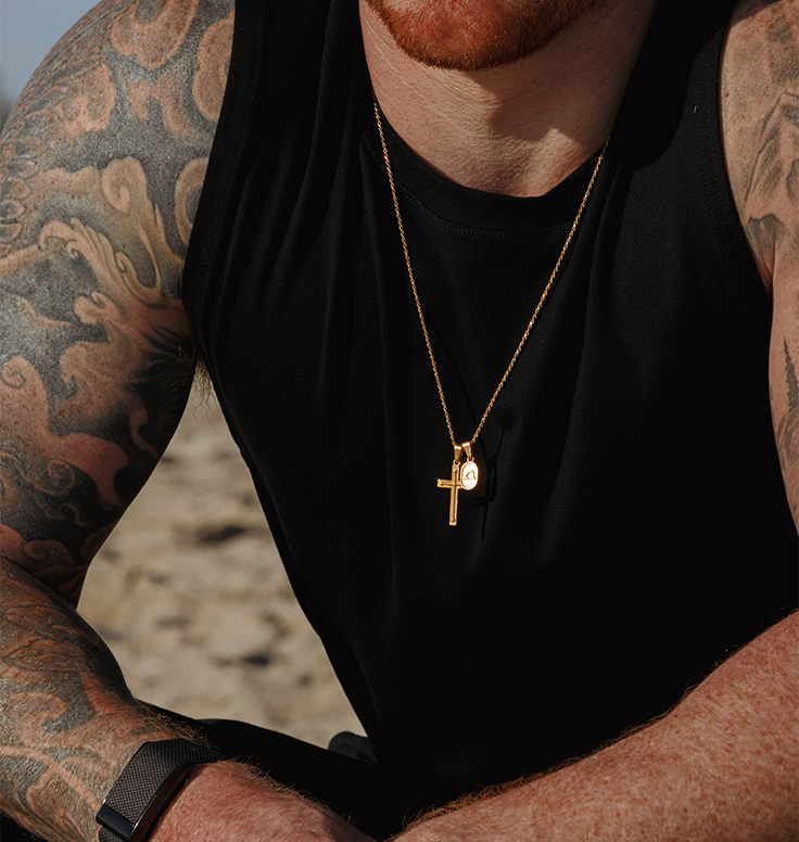 Pax Cross, Vermeil Gold