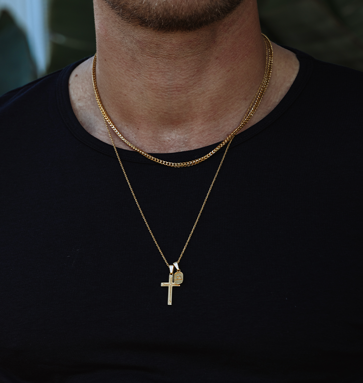 Pax Cross, Vermeil Gold