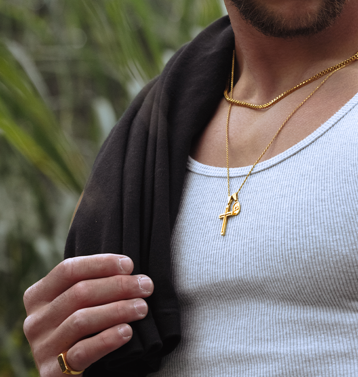 Pax Cross, Vermeil Gold