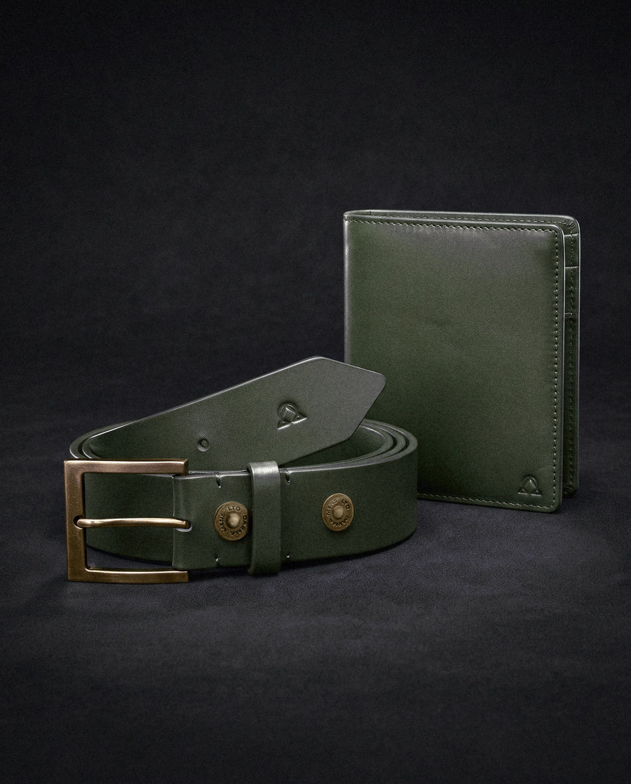 The Leather Set in Cypress