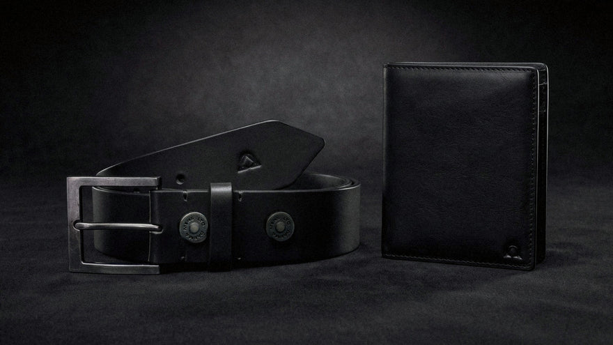 The Leather Set in Onyx